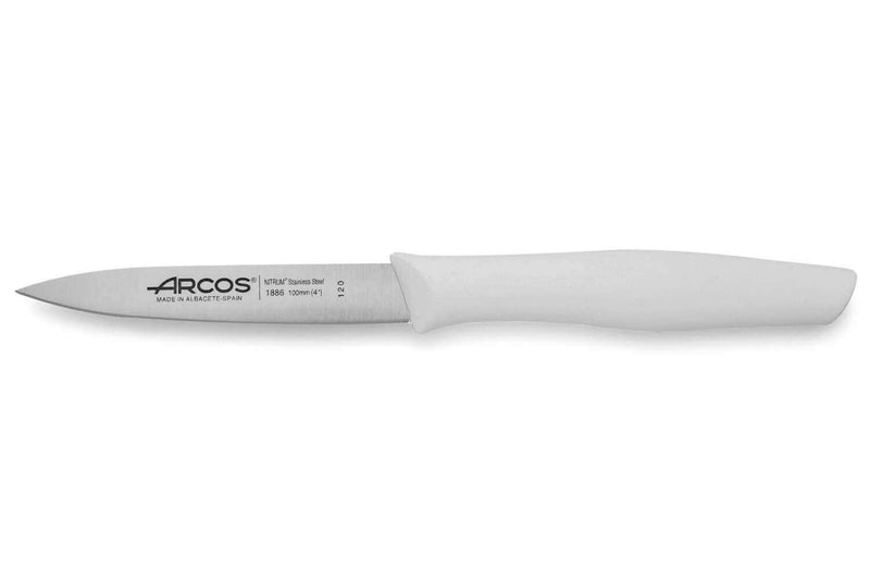 Couteau d'office acier Nitrum blanc 10cm Arcos Nova