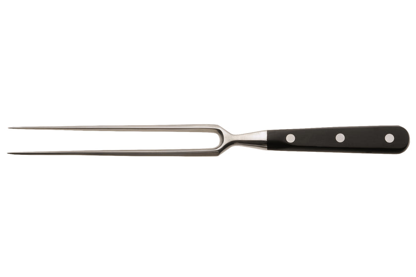 Fourchette à viande V. Sabatier pics 20 cm en inox manche ABS