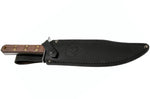 Couteau Bowie Condor Undertaker 62706 lame 25,9cm manche noyer + étui en cuir