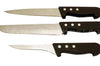 Ensemble de 3 couteaux de boucher manches polypro Pradel Excellence