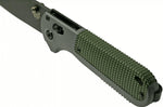 Couteau pliant Benchmade Redoubt 430BK manche Grivory gris/vert 12cm