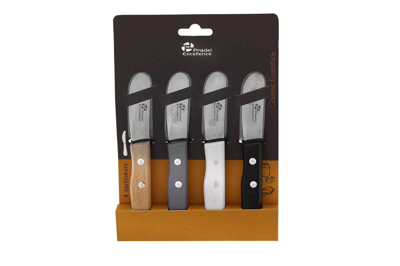 Set de 4 couteaux à tartiner Pradel Excellence Essentiels