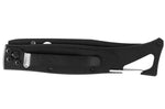 Couteau pliant Lug SP1TRB noir mat et rouge black titanium 11cm avec clip