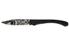 Couteau pliant Lug Bad boy LUC63LTB2LC manche en G10 et acier noir 12cm