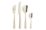 Ménagère 24 couverts de table Austin PVD Amefa inox 18/0 - Champagne