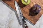 Coffret 2 couteaux de cuisine Fukito Rosewood Damas 67 couches : Universel + Chef