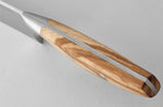 Couteau de chef Wüsthof Amici forgé 16cm en bois d'olivier