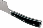 Couteau nakiri Classic Ikon Wüsthof forgé lame alvéolée 17cm
