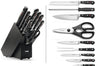 Bloc de 9 couteaux Wusthof Classic forgés coloris anthracite