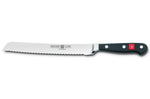 Bloc cuisine Wusthof Classic noir 7 pièces - 5 couteaux + 1 fusil et une paire de ciseaux