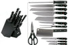 Bloc Wusthof Classic anthracite - 12 pièces forgées