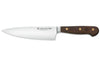 Couteau de chef Wüsthof Crafter forgé 16cm en chêne fumé