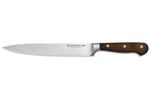 Couteau tranchelard Wüsthof Crafter forgé 20cm en chêne fumé