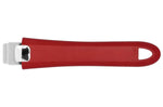 Set de 3 casseroles Cristel Mutine Amovible en inox 16 à 20cm - Poignée couleur incluse - Framboise