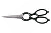 Ciseaux de cuisine Wüsthof 21cm en acier inoxydable noir