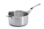Set de 2 casseroles De Buyer Alchimy Loqy en inox avec poignée amovible