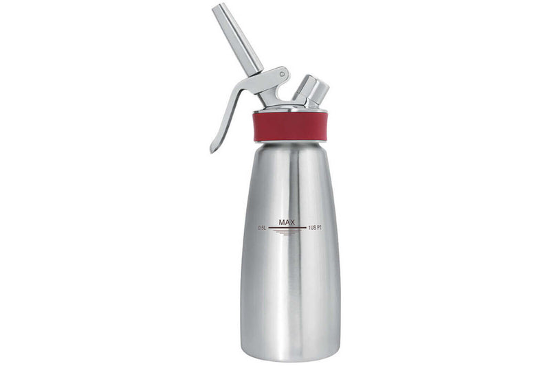 Siphon Isi Gourmet Whip pour préparations chaudes et froides - 0,5L