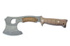 Hachette bushcraft Wildsteer Kobra KOB0115 30cm manche Paracorde/Tactiprène Coyote + étui Kydex