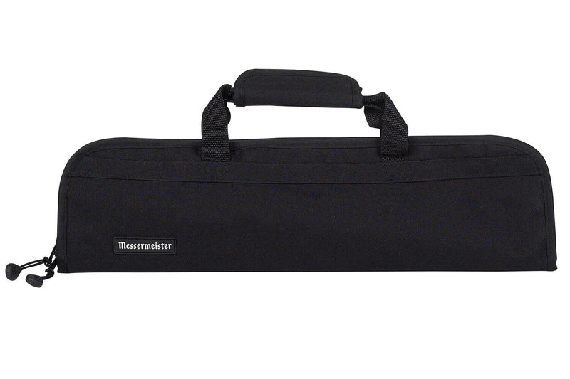 Trousse vide noire 5 emplacements en bouteille recyclée Messermeister Preservation