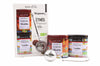 Coffret Terre d'Oc 2 thés bio en vrac : Rooibos + Menthe - 1 cuillère filtre à thé