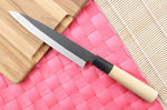 Couteau universel japonais artisanal Yoshihiro Kogeta White 2 steel 15,5cm