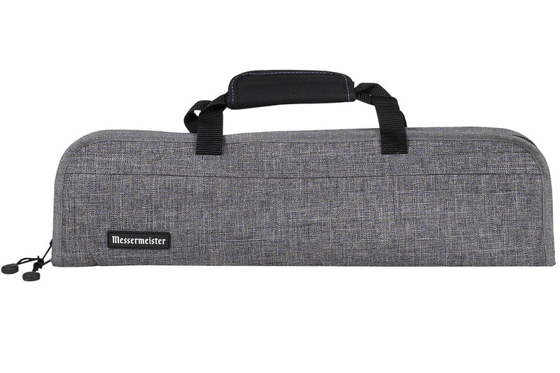 Trousse vide grise 5 emplacements en bouteille recyclée Messermeister Preservation
