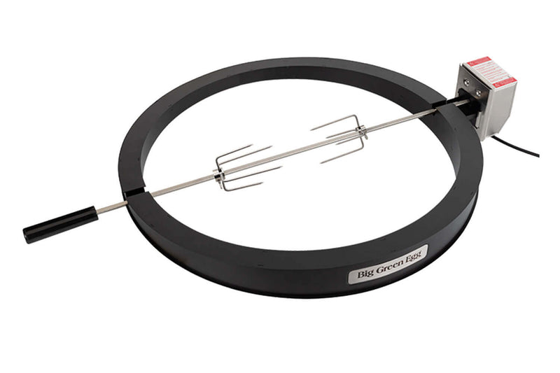 Kit de rôtisserie électrique pour barbecue Big Green Egg Large