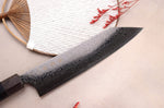 Couteau de chef kiritsuke japonais Kanetsugu Zuiun Kiwami revêtement DLC 21cm