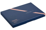 Coffret 4 couteaux de table Opinel Facette manche frêne sombre lame 11cm inox lisse