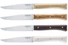 Coffret 4 couteaux de table Opinel Facette Panaché lame 11cm inox lisse