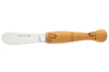 Couteau tartineur Nontron 7605 lame 7cm manche en buis pyrogravé