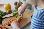 Coffret Opinel Le Petit Chef couteau + éplucheur + protège-doigts - Vert