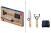 Coffret Opinel Le Petit Chef couteau + éplucheur + protège-doigts - Bleu