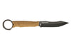 Couteau Wildsteer Scorpion SCO3111 lame noire tanto 8,4cm manche paracorde Désert + étui Kydex