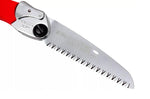 Scie pliante d'élagage Silky Pocketboy 34613 lame droite manche caoutchouc rouge 16cm
