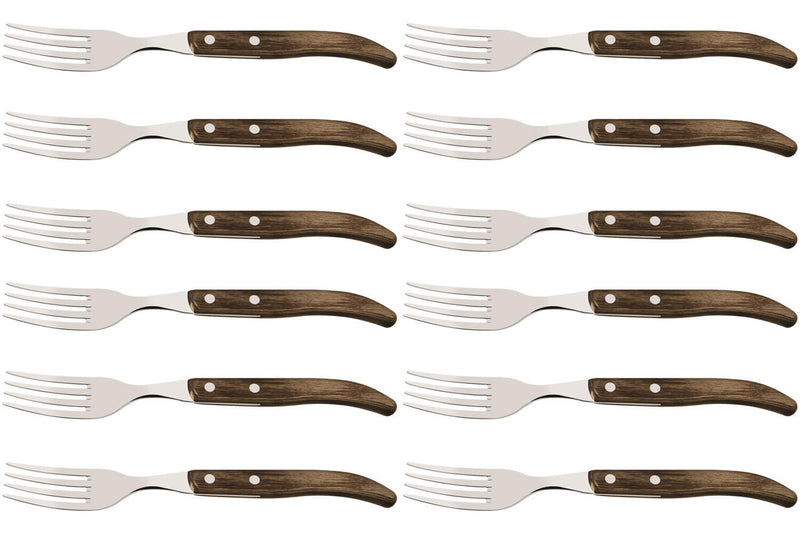 Set de 12 fourchettes à steak Tramontina French 22cm