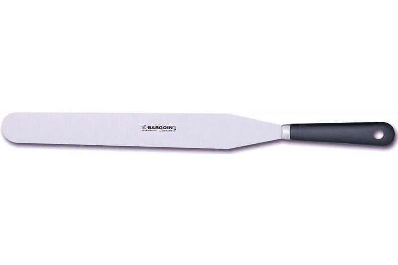 Spatule de pâtissier professionnelle Bargoin 248-40F inox 40cm
