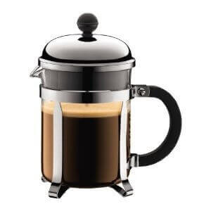 Cafetière Bodum Chambord à piston avec filtre inox - 0.50 L 4 tasses