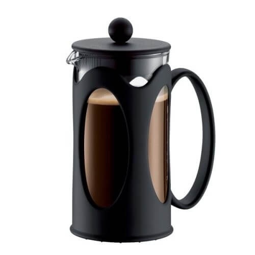 Cafetière Bodum Kenya à piston avec filtre inox - 0.35L 3 tasses