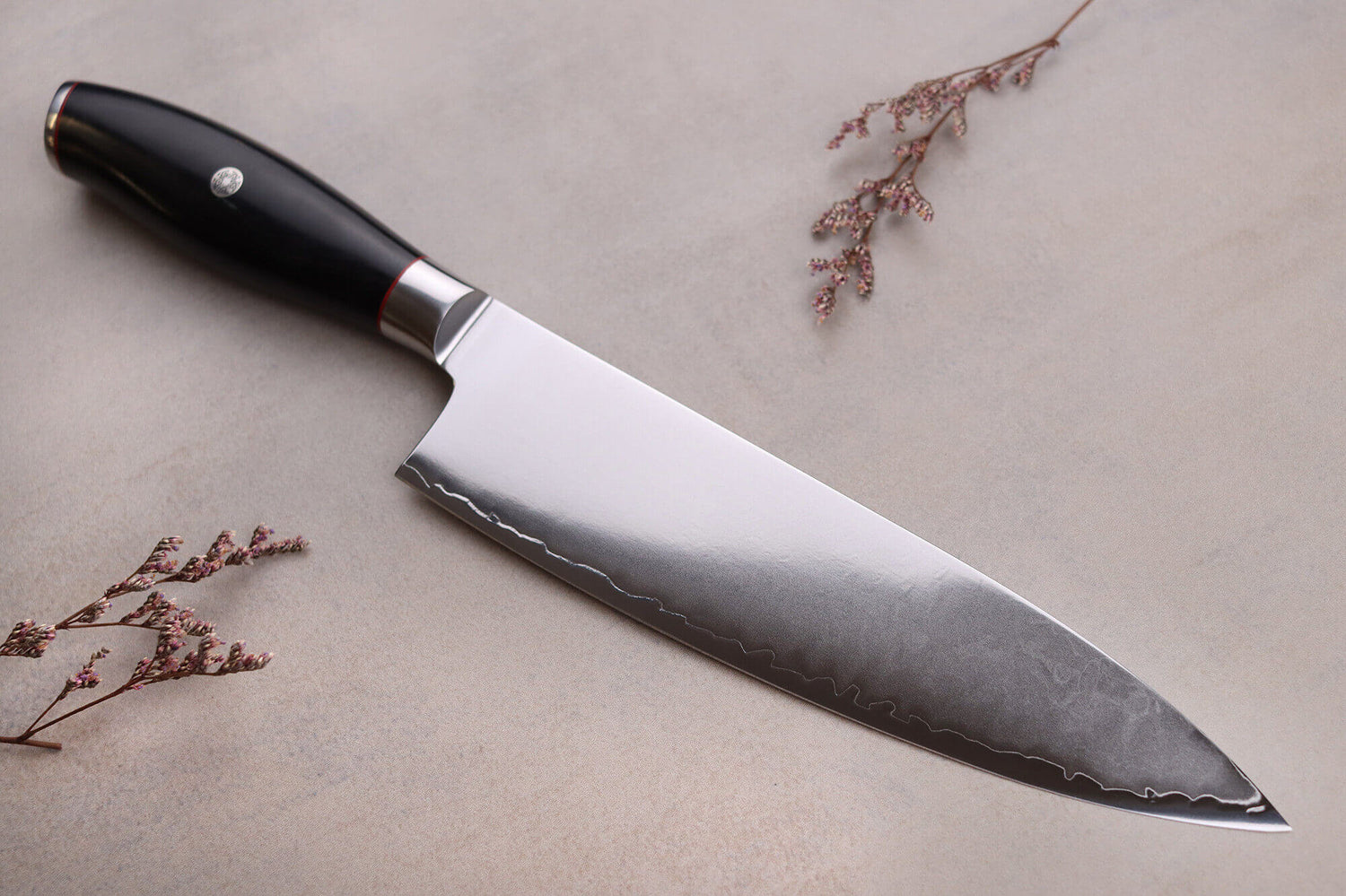 Couteau de chef 20cm Wusaki Fujiko Black 10CR