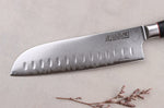Couteau santoku 18cm Wusaki Fujiko Black 10CR