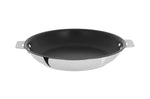 Poêle antiadhérente Cristel Casteline Exceliss amovible en inox 5 plis - 24cm