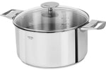 Faitout Cristel Casteline amovible en inox 5 plis
