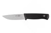 Couteau Fallkniven F1 VGWolf Swedish Air Force lame 9,7cm manche thermorun noir + étui en cuir