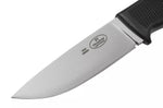 Couteau Fallkniven F1 VGWolf Swedish Air Force lame 9,7cm manche thermorun noir + étui en cuir