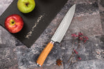 Couteau de chef Wusaki Damas 10Cr 20cm manche en olivier