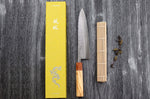 Couteau de chef 21cm japonais artisanal Yuzo SLD olivier et cognassier