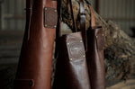 Tablier de cuisine artisanal Witloft Buffalo Collection en cuir pleine fleur