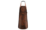 Tablier de cuisine artisanal en cuir Witloft Buccanian Girl édition limitée