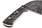 Couteau serbe Samura Mad Bull 18cm manche en carbone